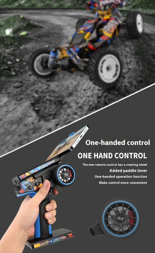 Auto de Carreras Eléctrico Tracción 4x4 Control Remoto Motor Brushless Alta Velocidad - Image 9