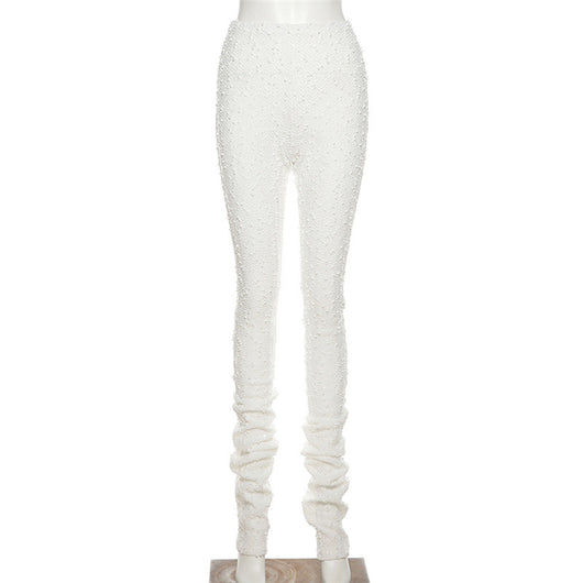 Pantalones Rectos Slim Fit Lisos para Mujer - Comodidad y Estilo - Image 16