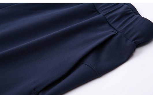 Leggings Deportivos Cintura Elástica Pierna Recta - Pantalón Capri Casual - Image 8