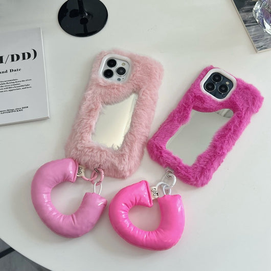 Funda Espejo de Maquillaje Esponjosa para Teléfono - Image 13