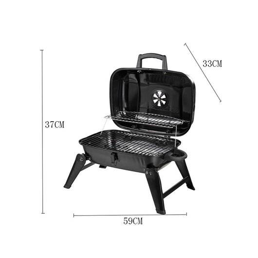 Parrilla Portátil Plegable para Hamburguesas y Asados - Image 10