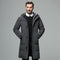 Abrigo de Plumón para Hombre Largo Invierno Premium