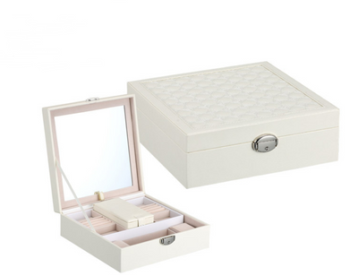 Caja Organizadora Multifunción de Madera Personalizable para Joyas y Cosméticos - Image 4