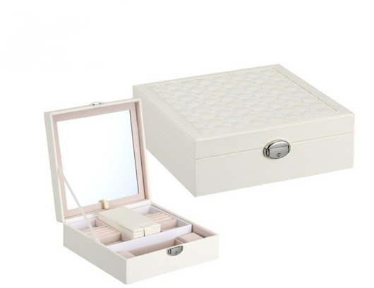 Caja Organizadora Multifunción de Madera Personalizable para Joyas y Cosméticos - Image 4