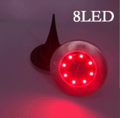 Lámpara de Piso Cuadrada Impermeable de Acero Inoxidable con 5 LED para Jardín - Image 4