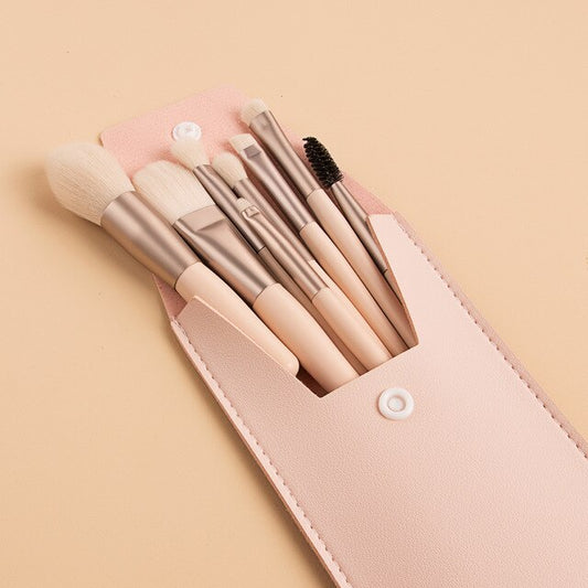 Set de 8 Brochas de Maquillaje Portátil para Viajes - Image 2