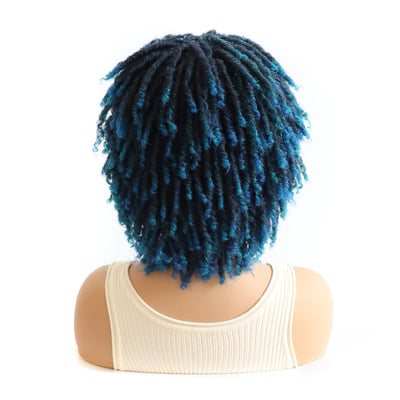 Peluca Afro Rizos Pequeños 6 Pulgadas - Cabello Natural y Voluminoso - Image 13
