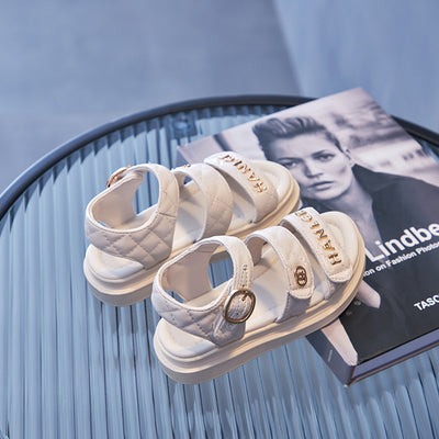Sandalias Ligeras de Moda para Niñas con Suela Suave y Letras - Image 3