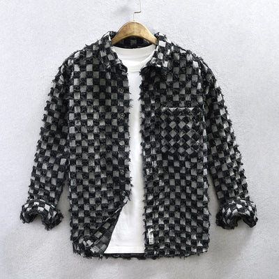 Chaqueta Camisa Casual Design Sense - Elegancia Desenfadada - Image 7