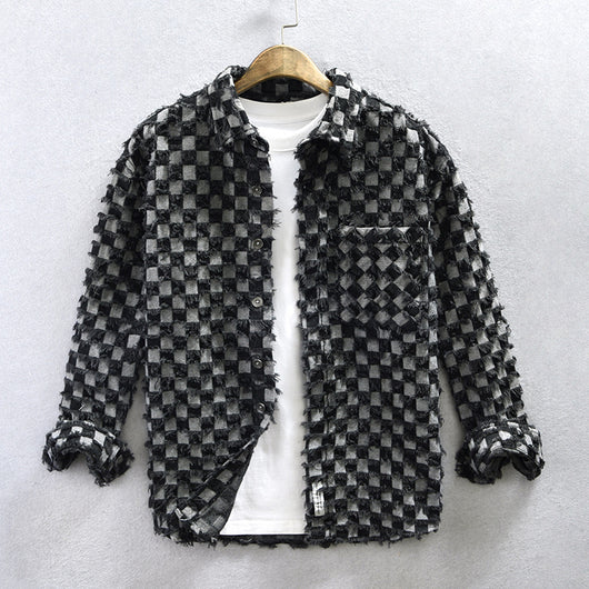 Chaqueta Camisa Casual Design Sense - Elegancia Desenfadada - Image 7
