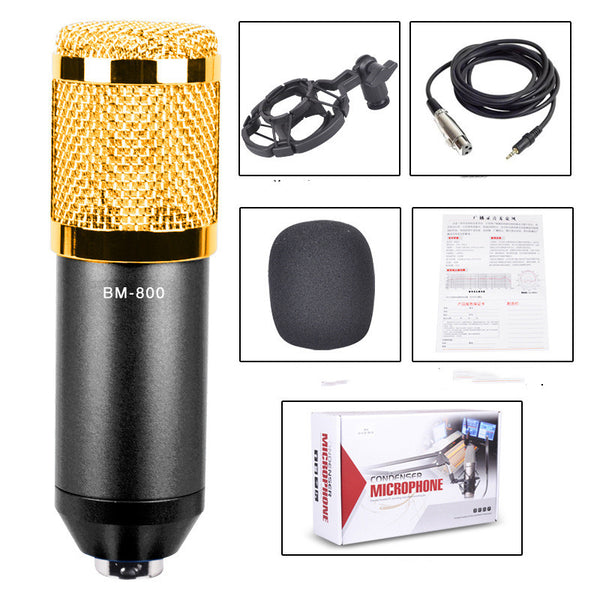 Micrófono Condensador de Diafragma Grande BM800 - Image 17