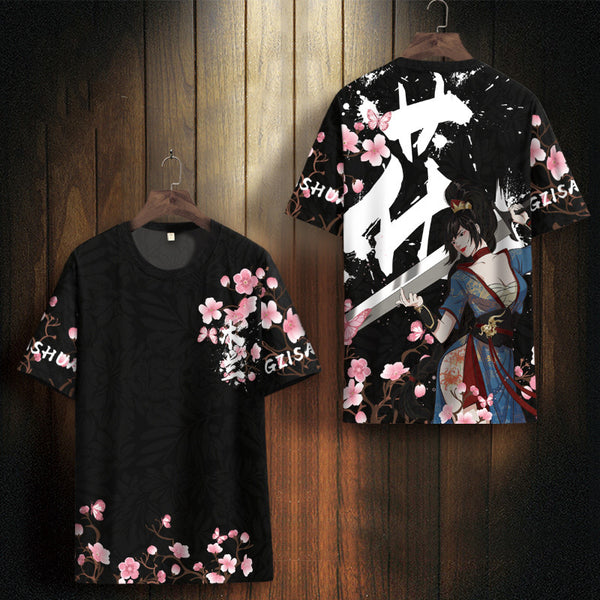Camiseta Casual con Logo Estampado Popular - Image 3