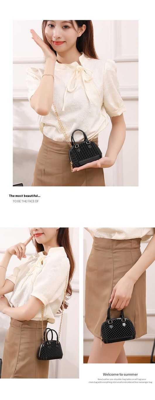 Bolso Transparente Estilo Coreano con Detalles Calados - Image 21