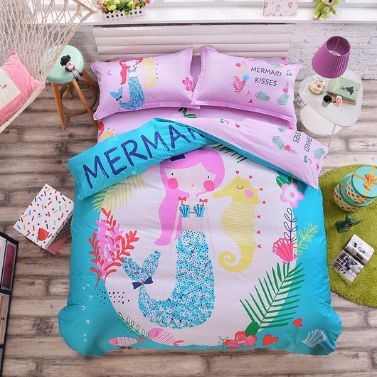Ropa de Cama Infantil de Algodón con Diseños Animados - Image 5