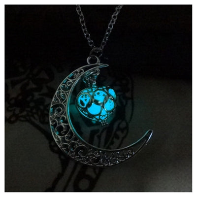 Collar Colgante Luminoso Plateado - Cadena de Plata - Image 12