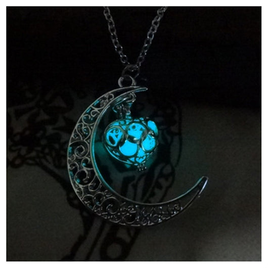 Collar Colgante Luminoso Plateado - Cadena de Plata - Image 12