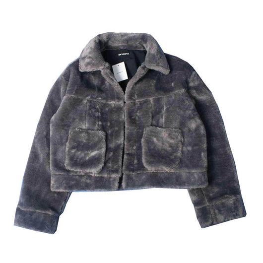Chaqueta Plush Oversize Hip Hop 90s Retro - Unisex Parejas Otoño Invierno - Image 5