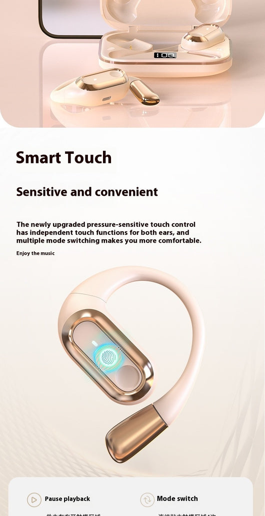 Auriculares Bluetooth con Micrófono - Diseño Ergonómico sin Conducción Ósea - Image 7