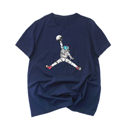 Playera Astronauta Hip Hop Slam Dunk Unisex - Estilo Harajuku Casual