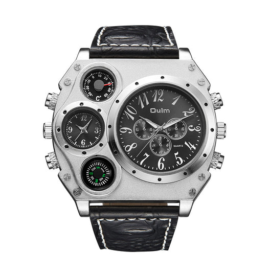 Reloj de Cuarzo Dual Time Zone para Hombre