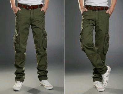 Pantalones Cargo Militares Multibolsillos para Hombre - Ropa Deportiva y Outdoor - Image 2