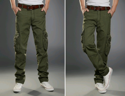 Pantalones Cargo Militares Multibolsillos para Hombre - Ropa Deportiva y Outdoor - Image 2