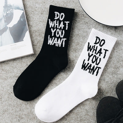Calcetines Retro Skateboard con Alfabeto - Image 2