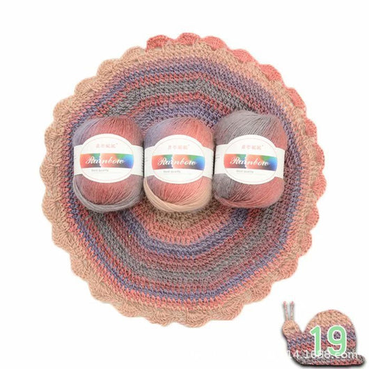 Ovillo Arcoíris Multicolor para Tejer - Image 27