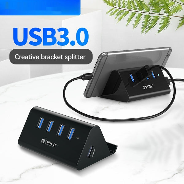 Hub USB de Alta Velocidad Multi-interfaz - Expansor de Puertos Profesional