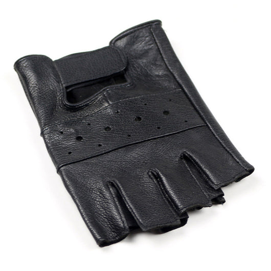 Guantes de Cuero Medio Dedo - Image 3
