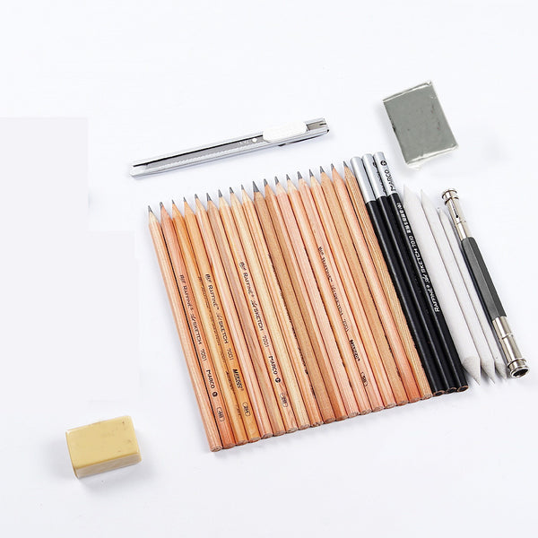Set Profesional Completo de Dibujo e Ilustración con Estuche
