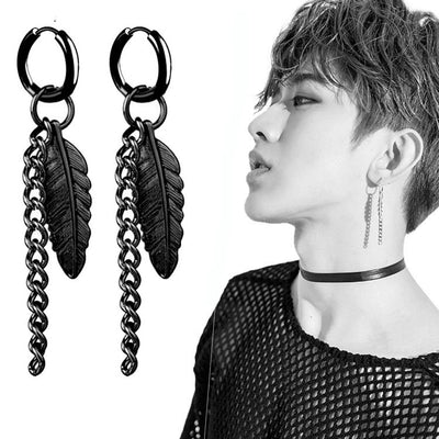 Aretes de Pluma Ligeros y Elegantes