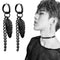 Aretes de Pluma Ligeros y Elegantes