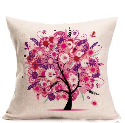 Cojín Árbol de la Abundancia en Lino con Almohada - Image 2