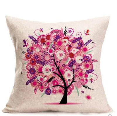 Cojín Árbol de la Abundancia en Lino con Almohada - Image 2