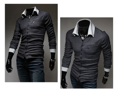Cardigan Slim Fit Tejido para Hombre - Suéter Elegante - Image 5