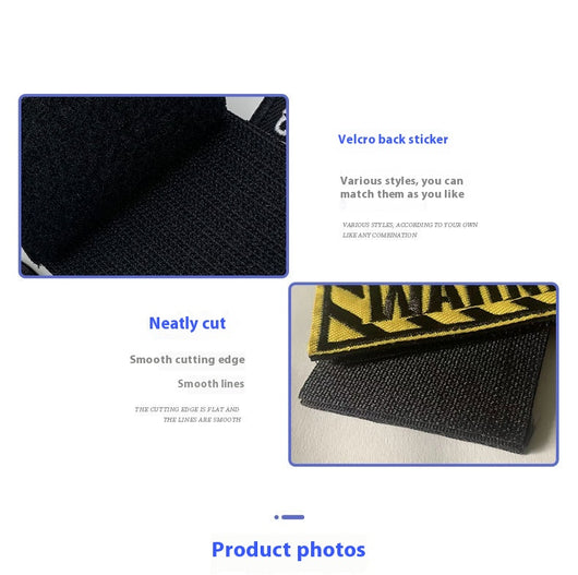 Accesorios para Perros con Bordado y Velcro - Pegatinas Decorativas Personalizables - Image 30