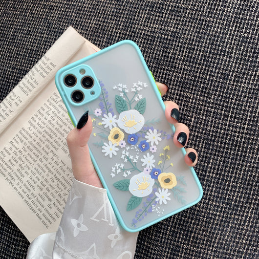 Funda para iPhone de Colores en Contraste con Acabado Esmerilado - Image 4