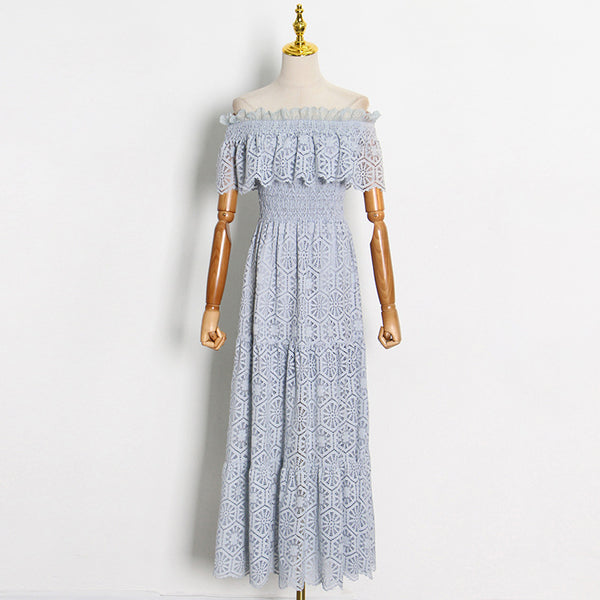 Vestido Asimétrico con Volantes Elegante - Image 8