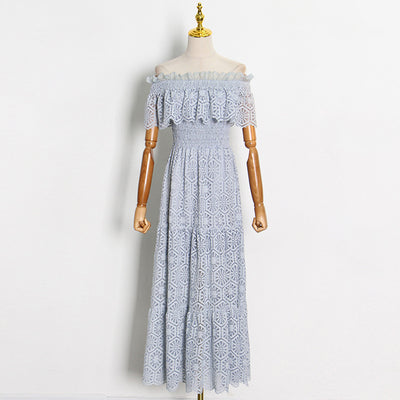 Vestido Asimétrico con Volantes Elegante - Image 8