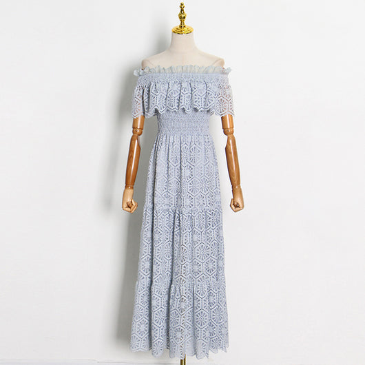 Vestido Asimétrico con Volantes Elegante - Image 8