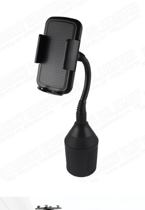 Soporte Dual para Auto - Portavasos y Sujetador de Celular - Image 4