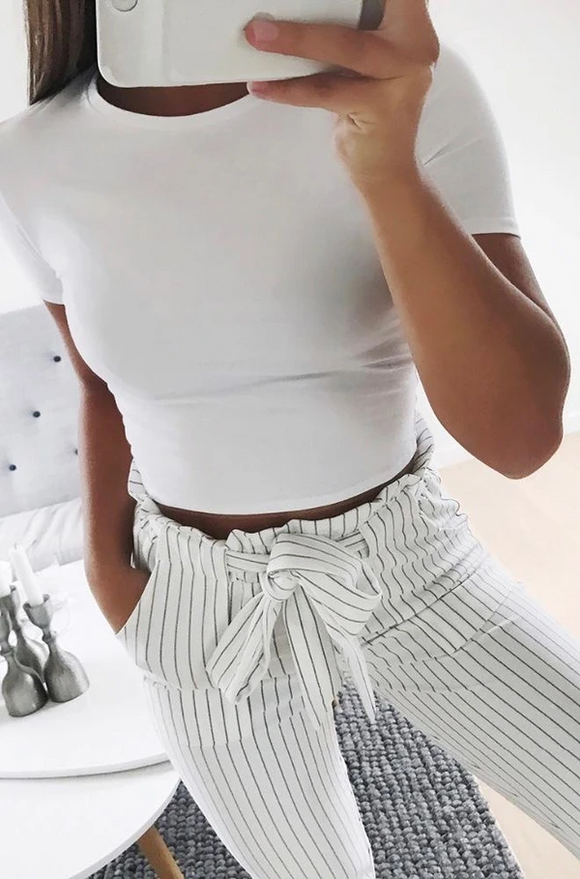 Pantalones Largos Casuales para Mujer - Otoño