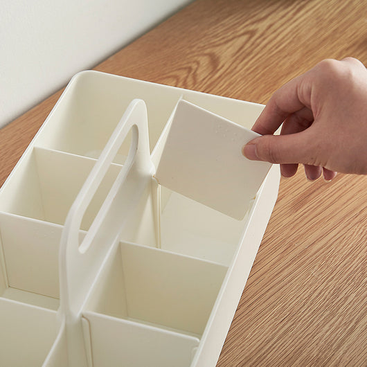 Canasta de Almacenamiento Organizadora Estilo Japonés para Baño y Escritorio - Image 5