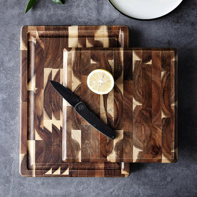 Tabla de Corte en Madera Maciza de Parqué para Cocina