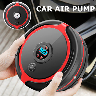Compresor de Aire Portátil 260PSI 12V DC - Inflador Inalámbrico para Auto, Moto y Balones