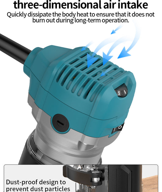 Fresadora de Bordes Eléctrica para Carpintería Profesional - Image 15