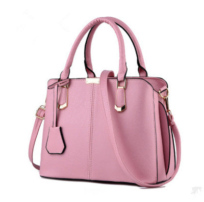 Bolso de Mano Elegante Mujer Gran Capacidad Color Liso - Image 3