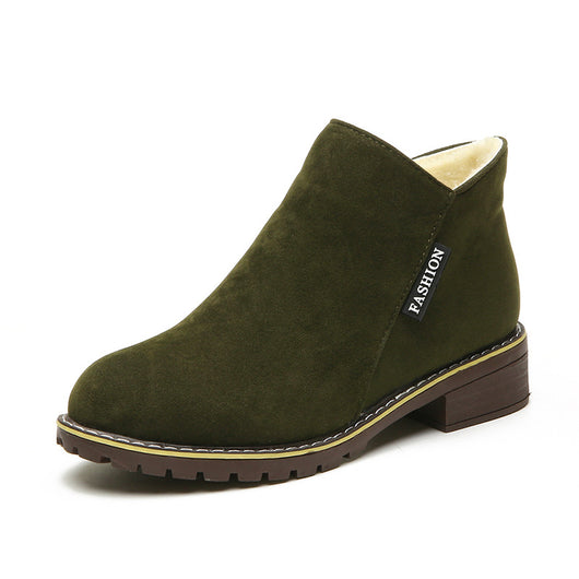Botas Martin de Terciopelo Plus - Image 7