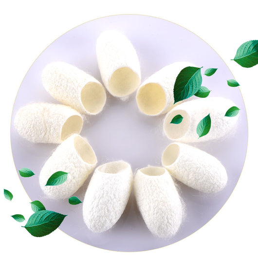 Set de 20 Bolas de Seda Natural para Limpieza Facial - Image 5